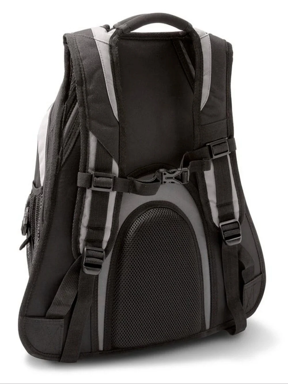 Motion Pro Black and Grey Men's Backpack Laptop Lightweight